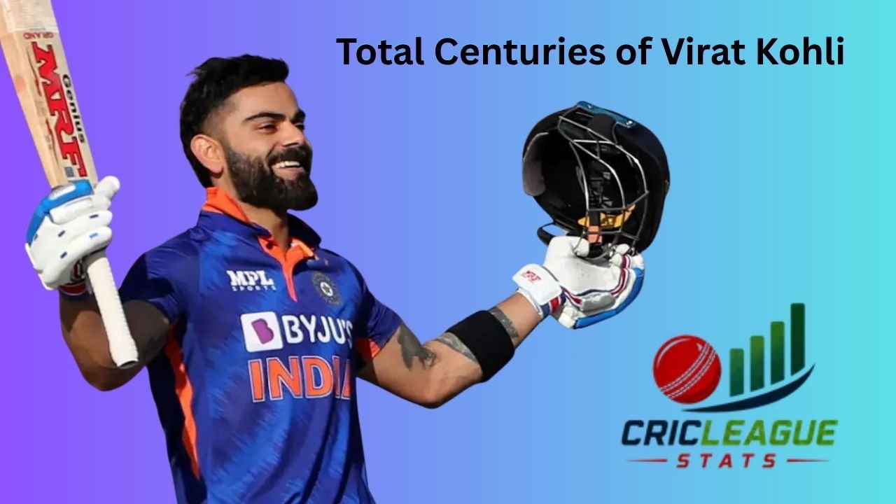 Total Centuries of Virat Kohli