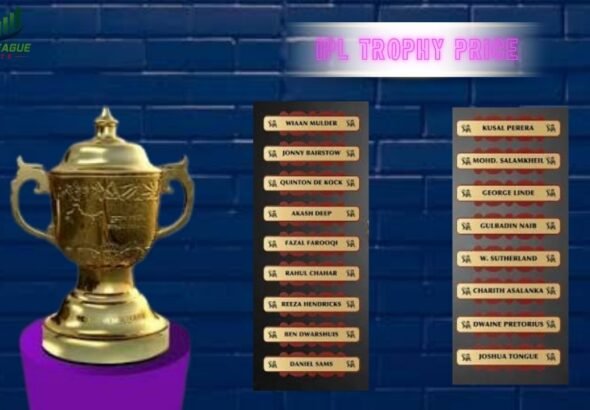 IPL Trophy Price