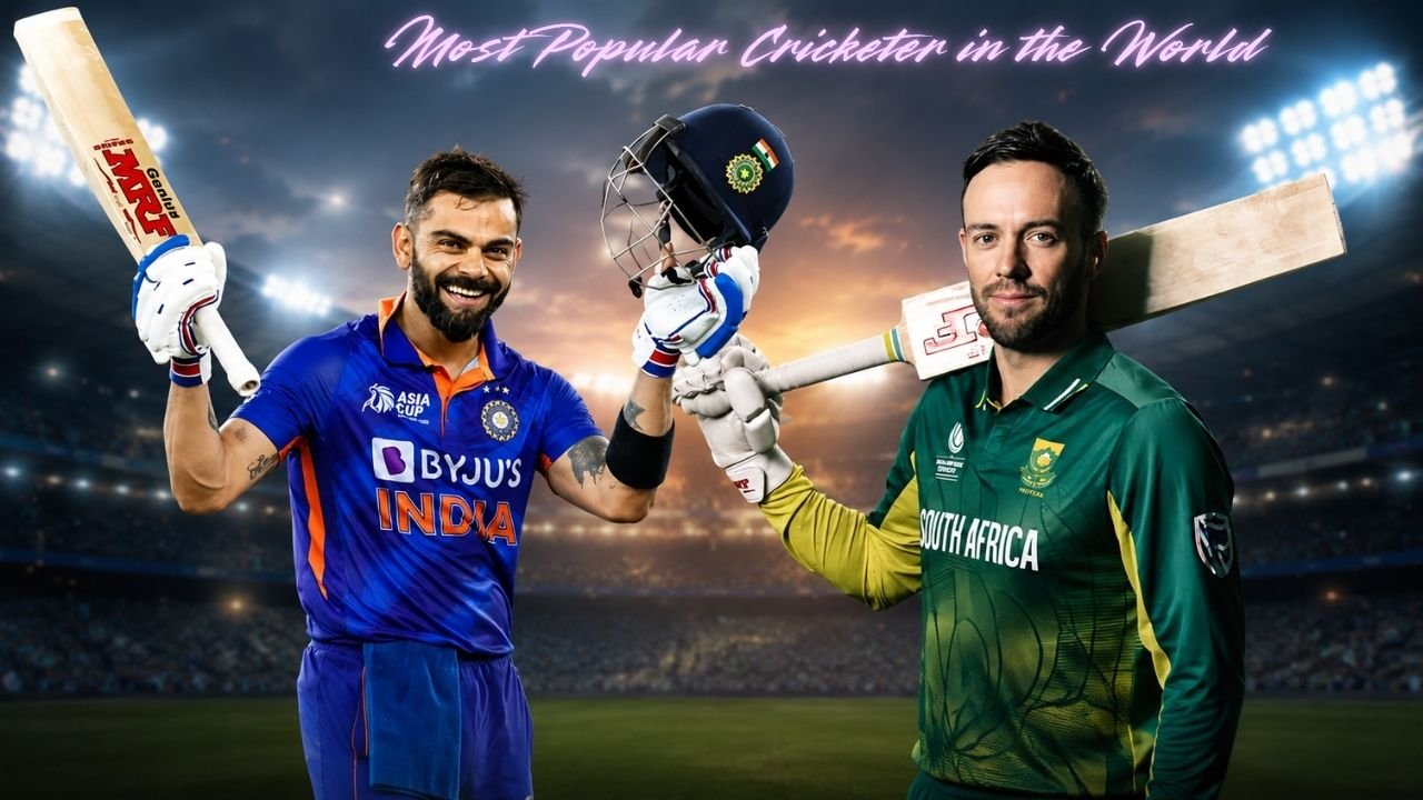 Most Popular Cricketer in the World (2026)