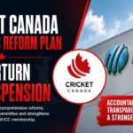 Cricket Canada Launches Reform Plan to Overturn ICC Suspension