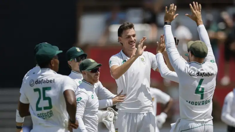 Marco Jansen Secures Double Rise in ICC Test Rankings